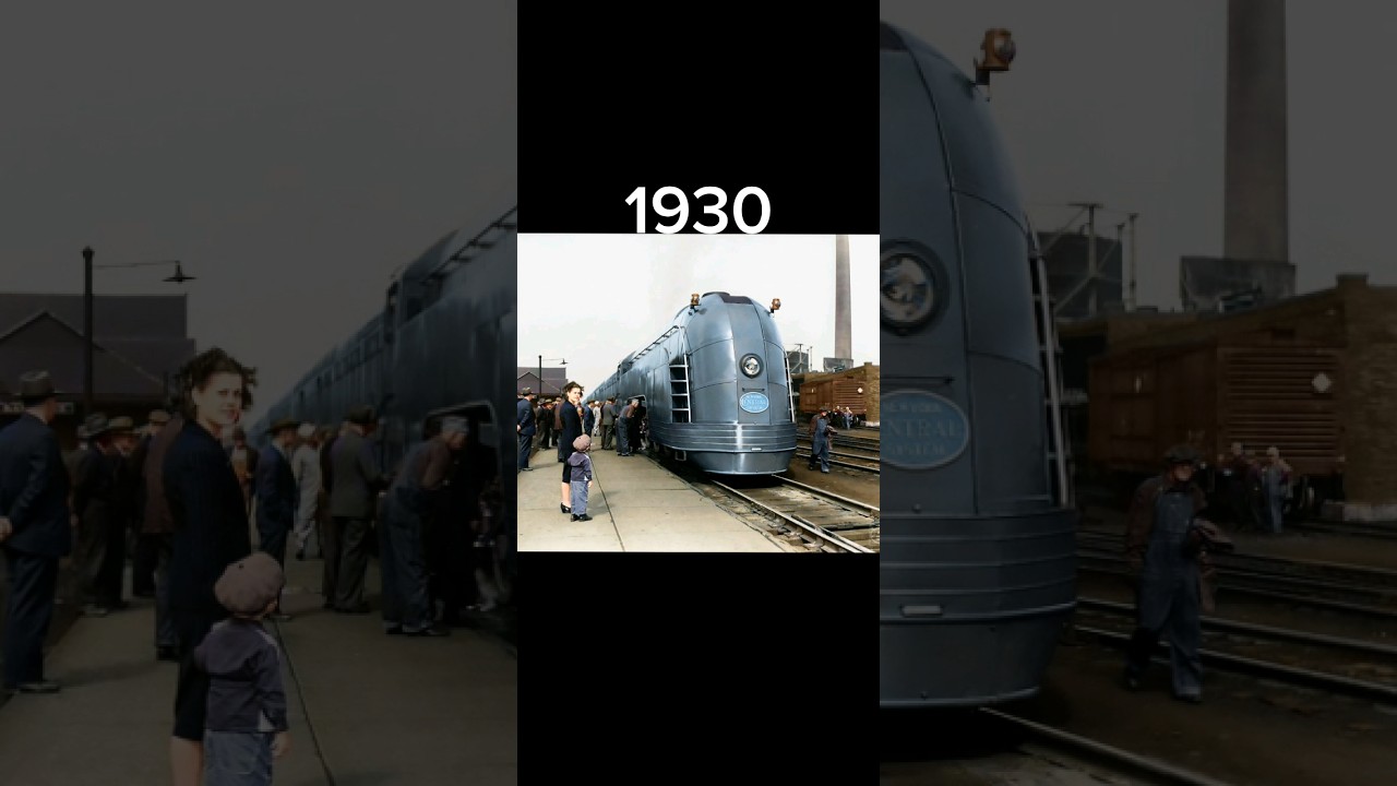 Train Evolution from 1920 to 2023 🚆