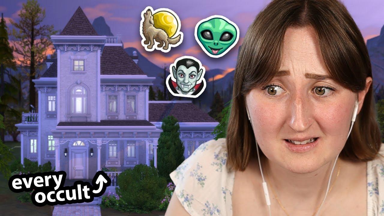 Built a Sims House for Every Occult 🏠