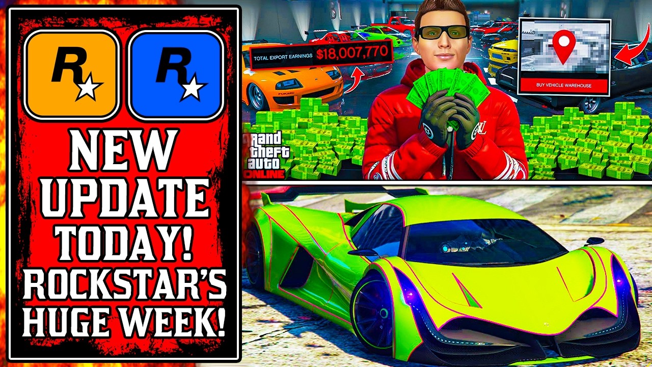 Rockstar's MASSIVE UPDATE This Week! The NEW GTA Online UPDATE Today! (New GTA5 Update)