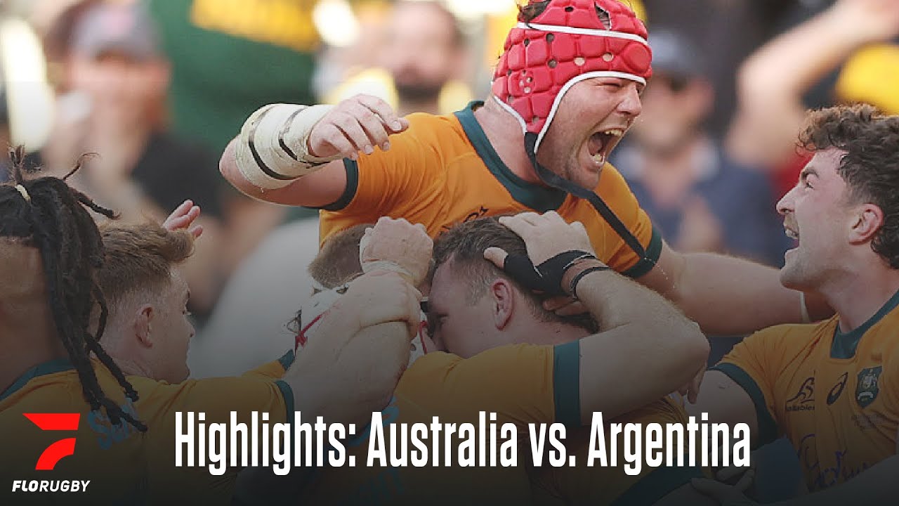 Epic Rugby Clash: Australia vs. Argentina Highlights | Rugby Championship Round 3 π¦πΊπ¦π·