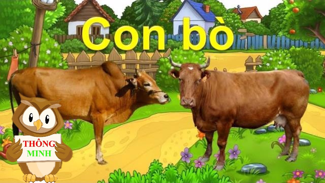 Dạy Bé Học Nói & Nhận Biết Động Vật Gia Đình 🐶🐱 Miễn Phí - Phát Triển Trí Não Sớm