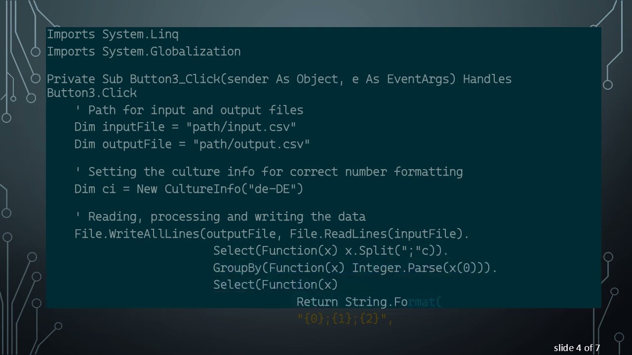 Calculate Total Sums from CSV in VB.NET 📊