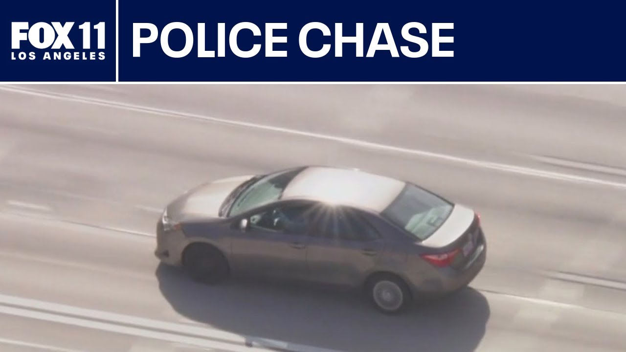 LA Police Chase in San Fernando Valley 🚓