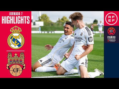 Resumen #PrimeraFederación | RM Castilla 1-0 Pontevedra CF | Jornada 7 | Temporada 2025/26