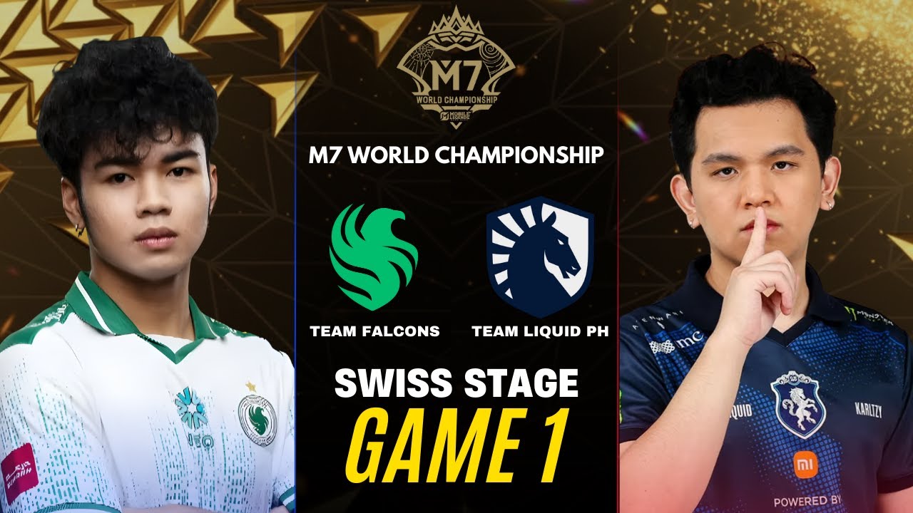 FALCONS vs LIQUID PH - M7 Swiss Stage Day 2 🏆