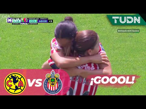 ¡GOL Y DOBLETE DE CASTRO! - América 0-2 Chivas | Liga MX Femenil - Jornada 11 Apertura 2025 | TUDN
