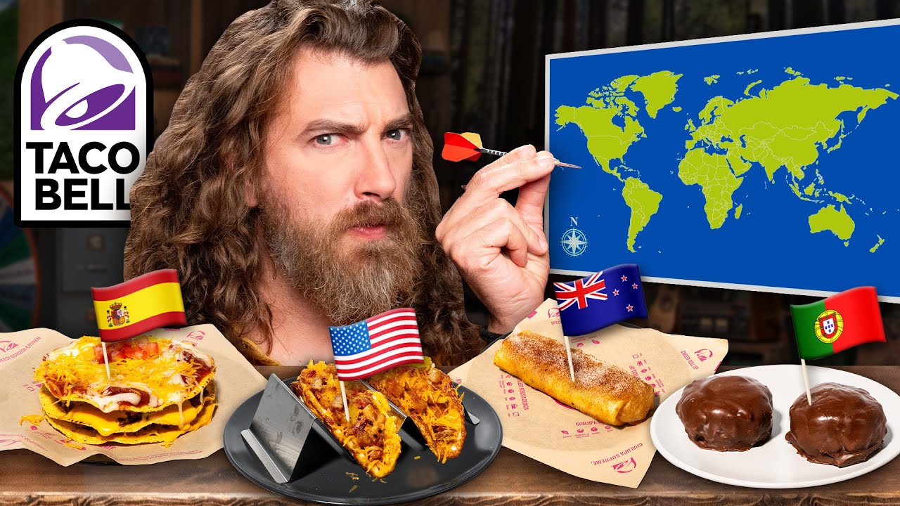 Global Taco Bell Taste Test 🌎