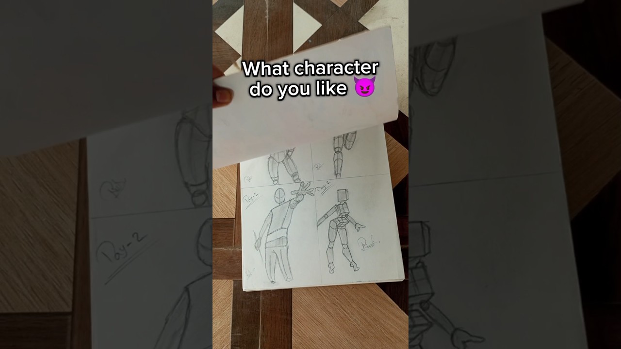 Favorite Character? 🔥#Drawing & Sketching