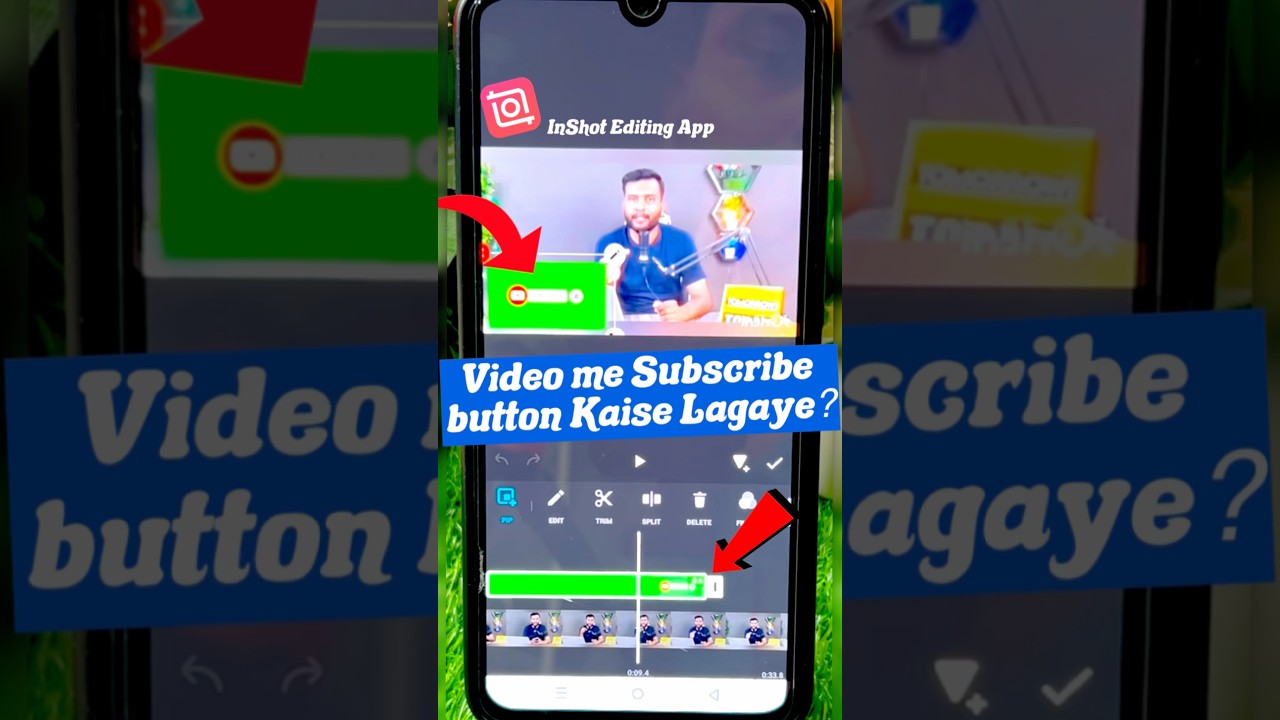 Add Subscribe Button to Your Video 📹