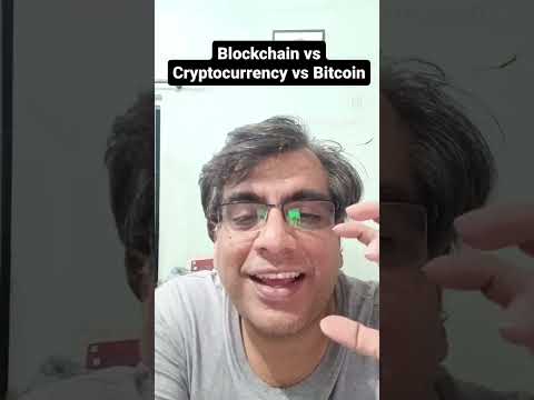 Difference between blockchain cryptocurrency and bitcoin | what is blockchain technology and bitcoin