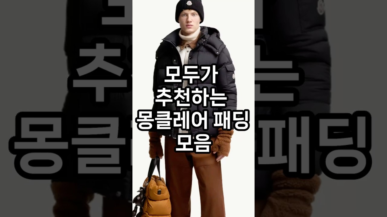 판매수로 알아보는 몽클레어 남성 패딩 TOP 9