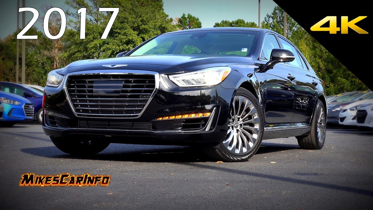 2017 Genesis G90 3.3T Premium Review in 4K