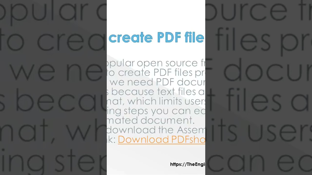 094 Create PDF from Text File in C# 📄