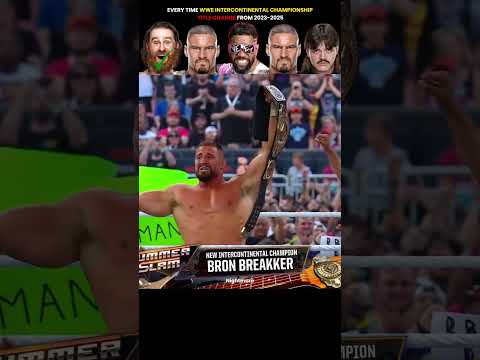 Every Time Wwe intercontinental championship Title Change From 2023-2025