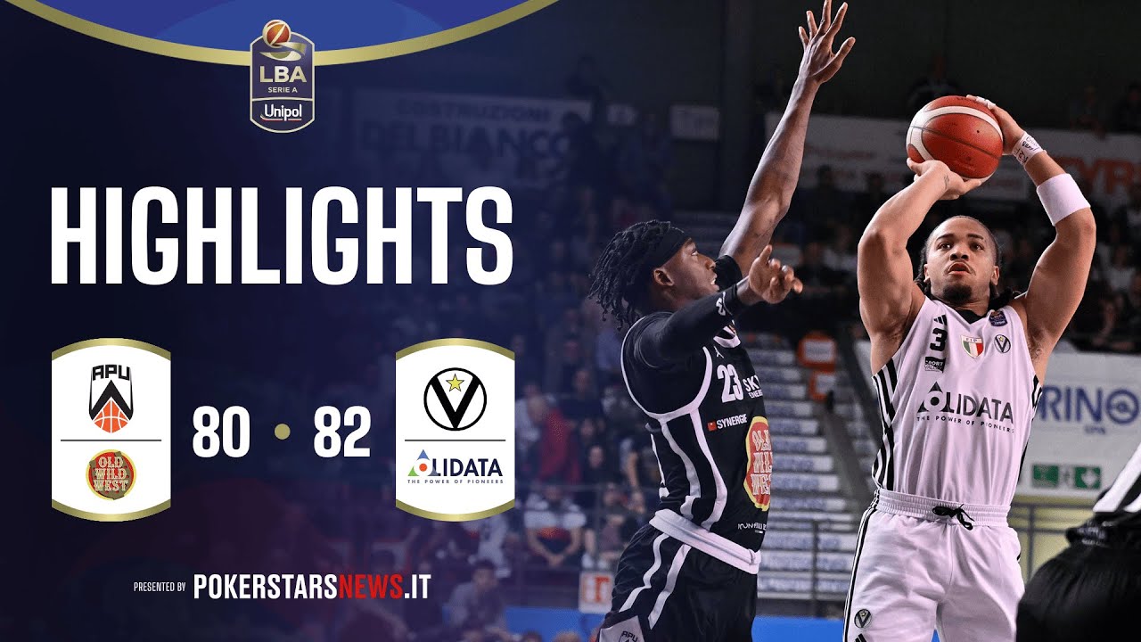 Apu Old Wild West Udine vs Virtus Olidata Bologna - Serie A Unipol 2025/26 Highlights