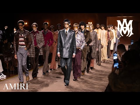 AMIRI AUTUMN-WINTER 2025 RUNWAY SHOW