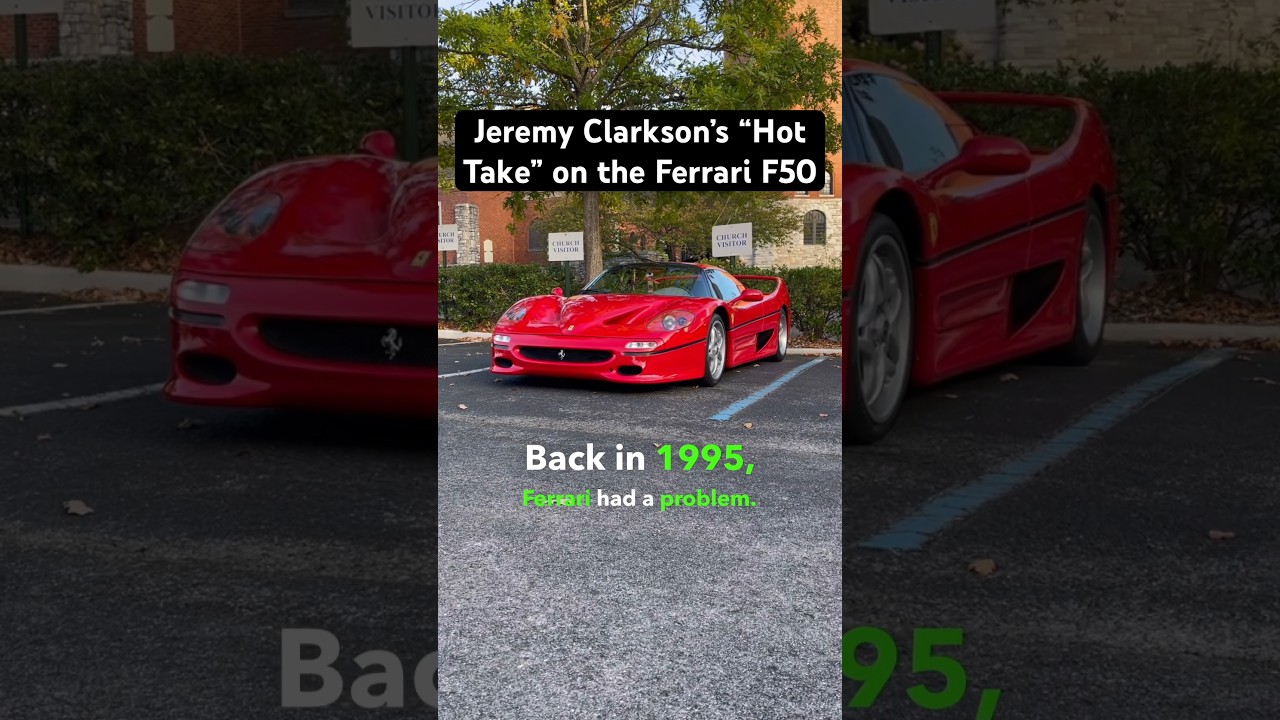 Jeremy Clarkson on the Ferrari F50 #Shorts