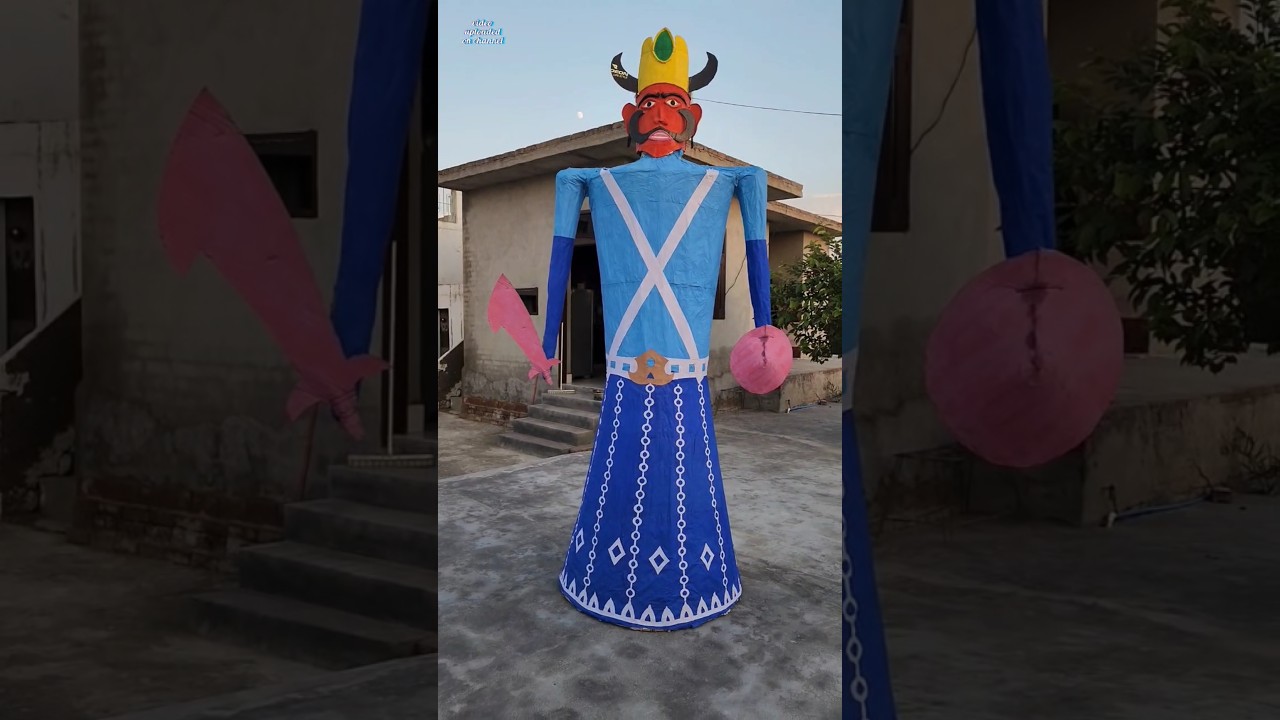Ravan Making for Dussehra 2025 🎉