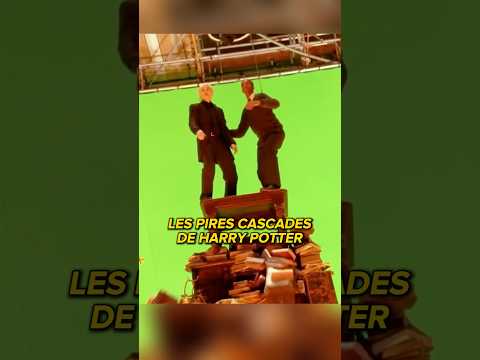 Les scènes les plus dangereuses dans Harry Potter 😱 #cinéma #tournage #film #harrypotter #shorts