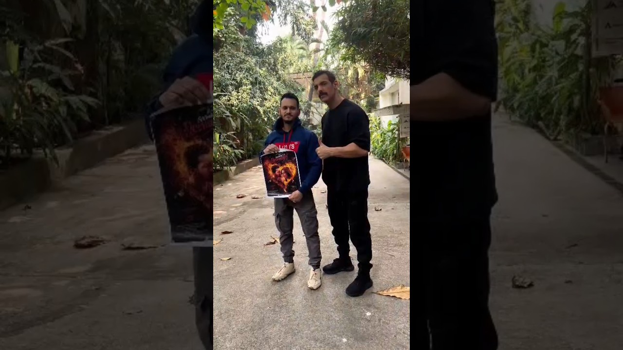 John Abraham & Hussain Show Support for Harshvardhan Rane in #Deewaniyat 🎬