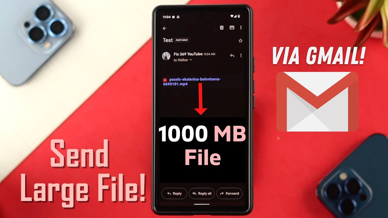 Send Files Over 25MB via Gmail 📤 (Android/iOS)