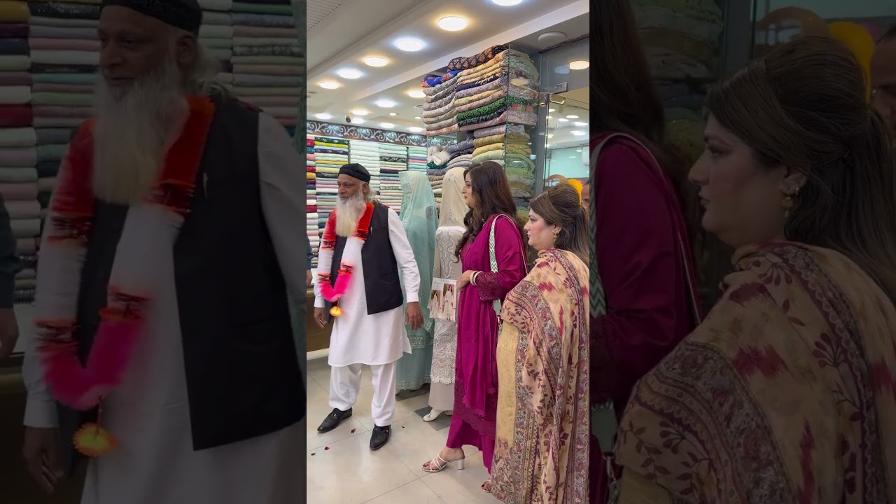 Hakeem Babar Visits Our Shop with Wives 🏬