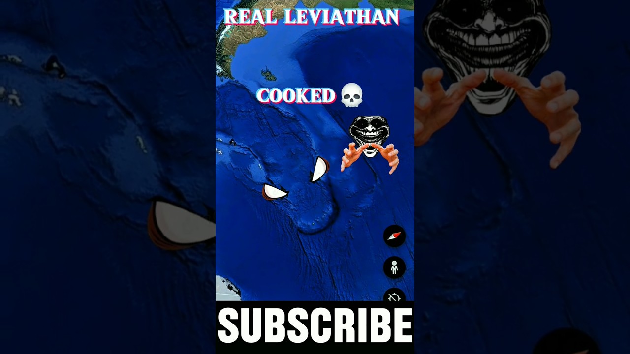 Real Leviathan Visible on Google Earth 🐉