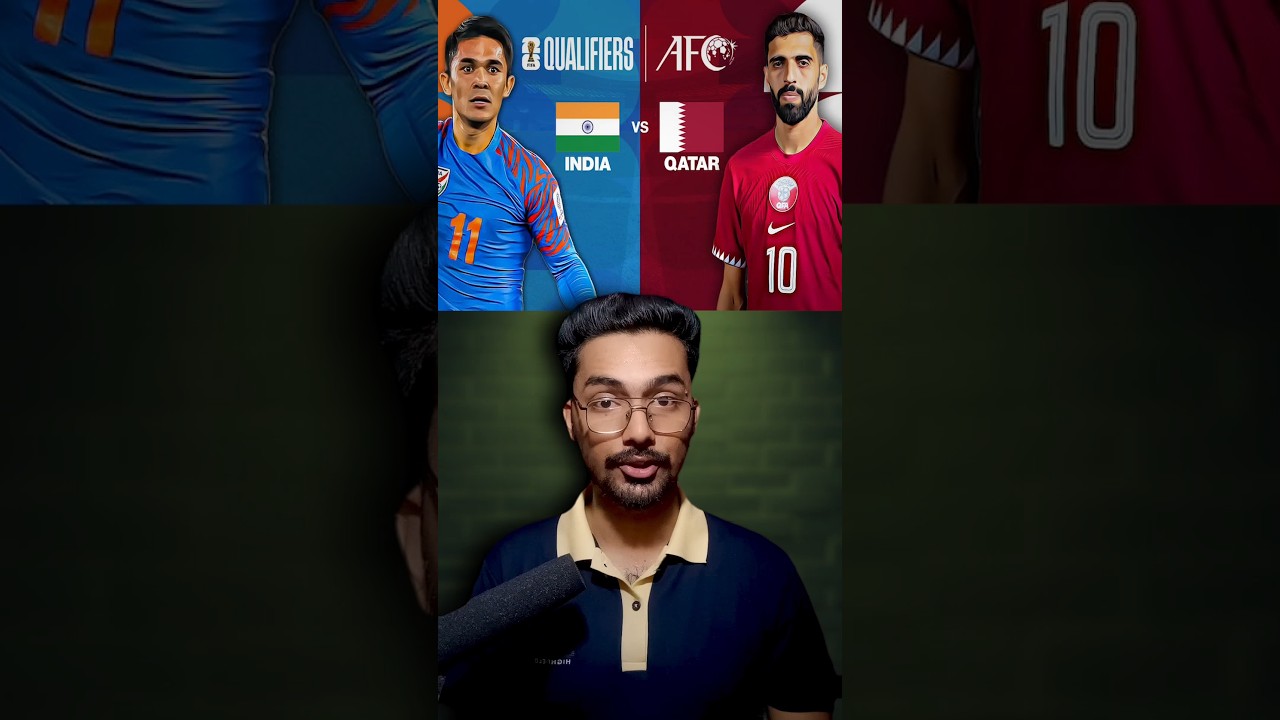 India vs Qatar | FIFA World Cup 2026 Qualifiers 🇮🇳⚽