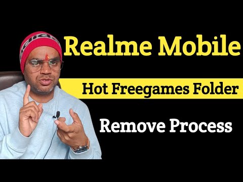Realme: Delete Hot Free Games Folder Easily