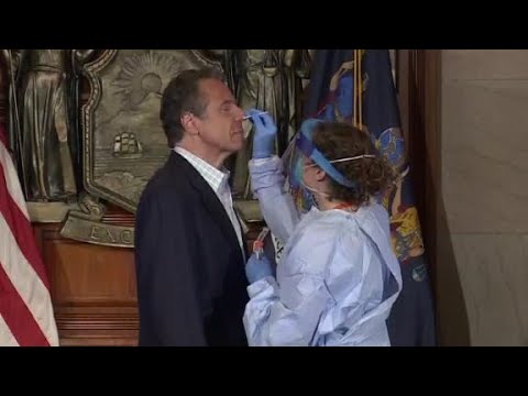 Cuomo Takes Rapid COVID Test During Briefing π§ͺ