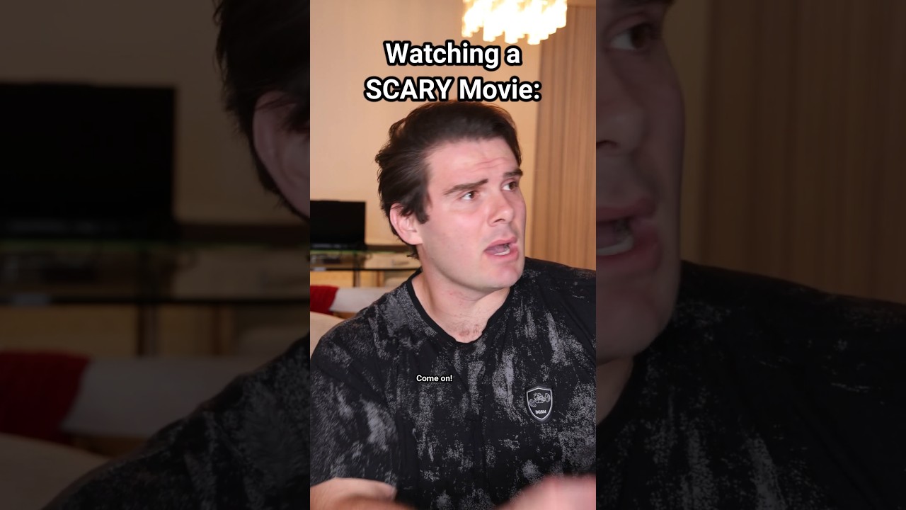 Reactions to Watching a Scary Movie 😱