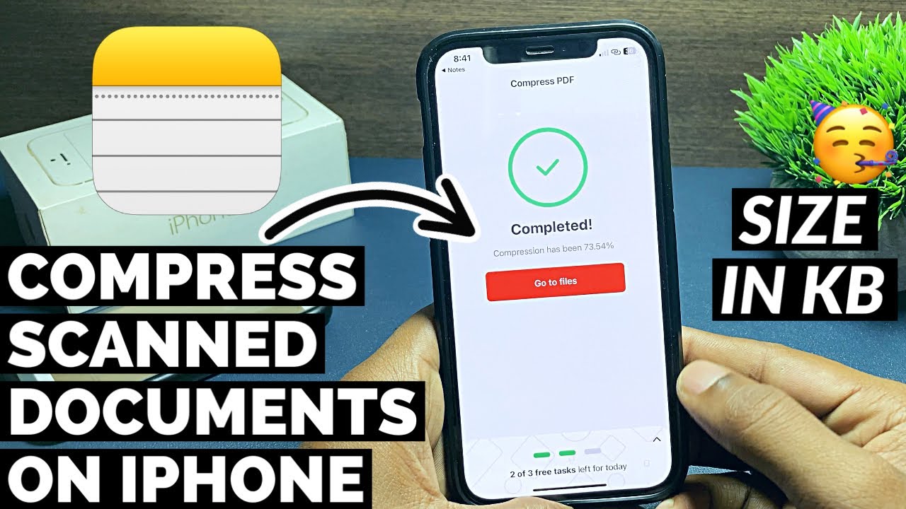 How To Compress Scanned Documents on iPhone I How to Reduce Scanned Document File Size on iPhone