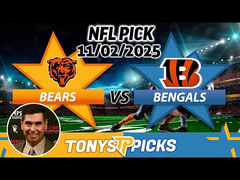 Chicago Bears vs. Cincinnati Bengals Pick 11/2/25 NFL Week 9 Best Bets
