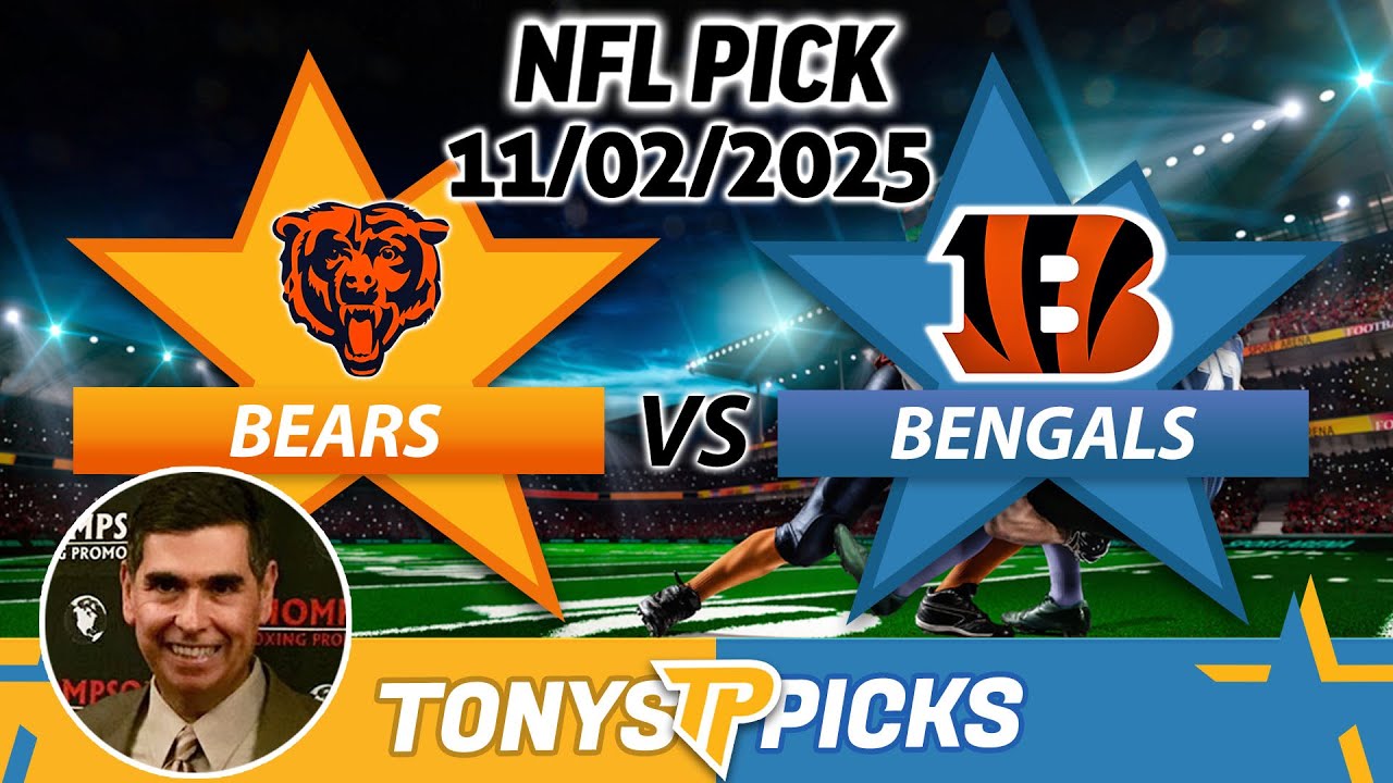 NFL Week 9: Chicago Bears vs. Cincinnati Bengals Best Bets for 11/2/25 🏈