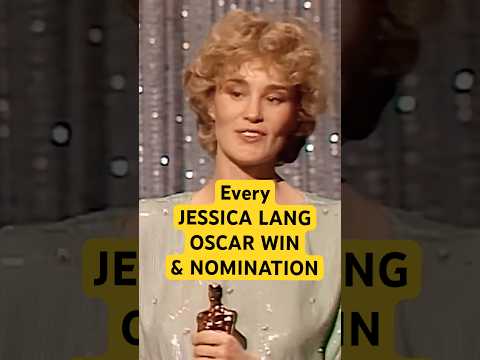 Every Jessica Lange #Oscar Nomination And Winning Speeches (From ‘Tootsie’ & Beyond) #shorts #oscars