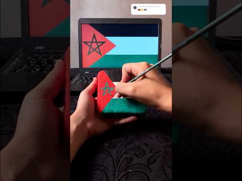 Morocco with Palestine 🇵🇸🇲🇦 #palestine #morocco #art