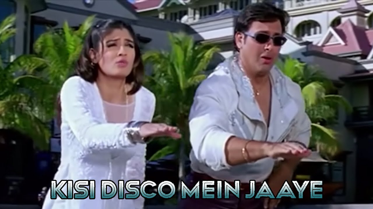 Kisi Disco Mein Jaaye | Bade Miyan Chote Miyan | Hit Song by Govinda & Raveena 🎶