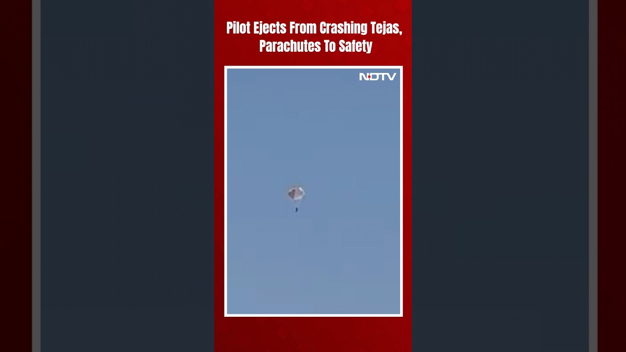 Tejas Fighter Jet Crashes in Jaisalmer ✈️