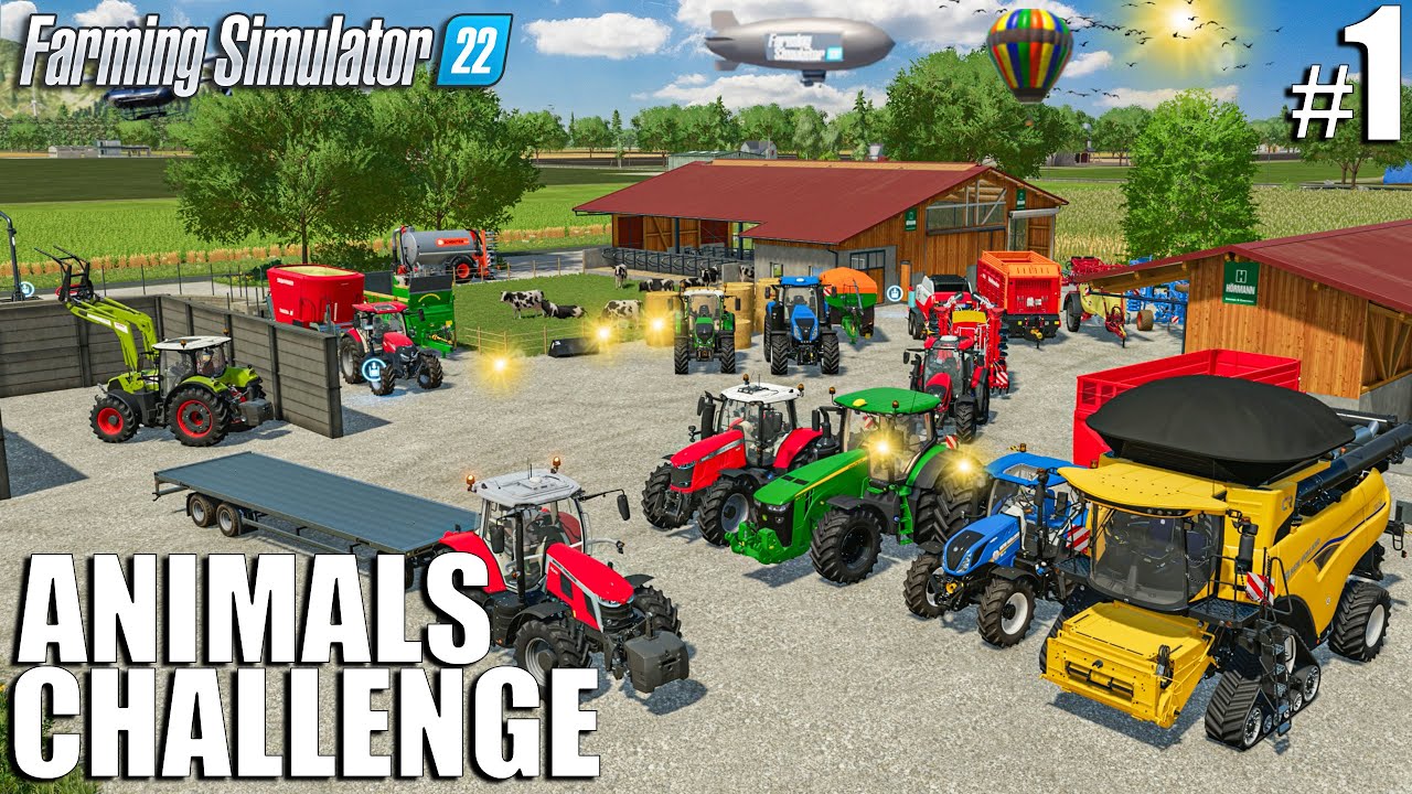 Animals Challenge Episode 1 | Farming Simulator 22 🐾