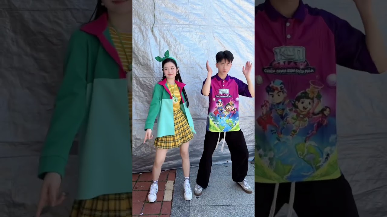 Cô Giáo Mới Dạy Nhảy Cùng Bạn Học Tiểu Ngáo & Cường Cao 🎶