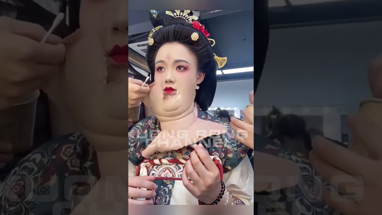 Chinese Movie Makeup Scene Behind the Scenes 🎭