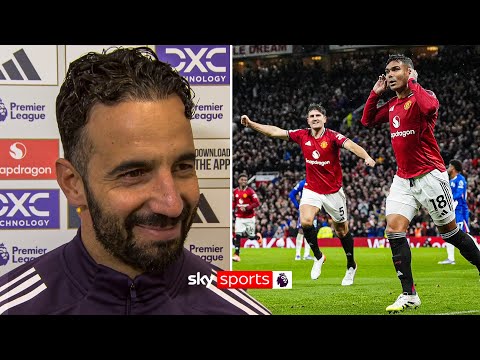 Ruben Amorim FULL post match reaction after Man Utd 2-1 Chelsea | "It feels really good" 😁