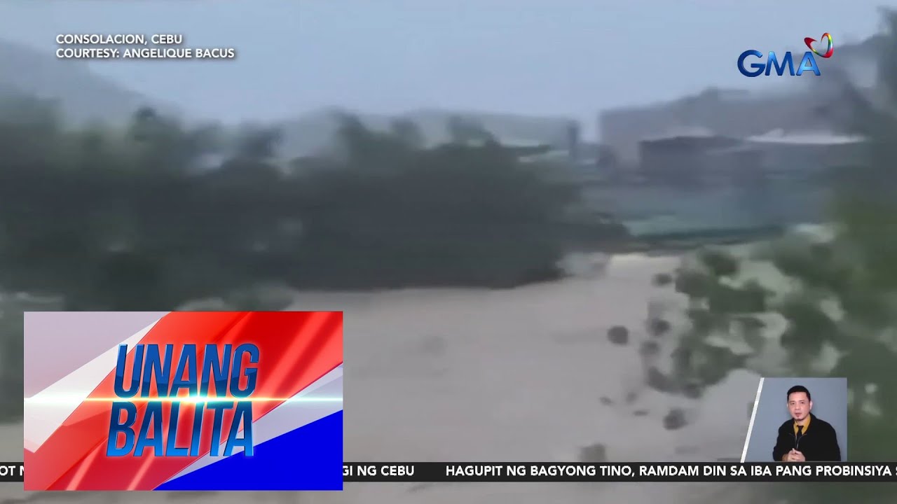 Mga Bayan at Lungsod sa Cebu Naperwisyo ng Baha Dulot ng Bagyong Tino | Unang Balita