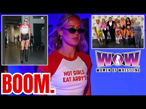 Sophie Cunningham's ARBY Shirt BREAKS INTERNET! Offered Deal w WOW - Women of Wrestling! WNBA