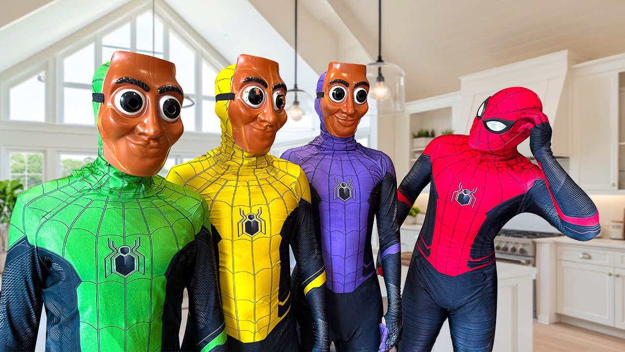 Who's the Real Spider-Man? Team vs TUNG TUNG TUNG SAHUR 🕷️