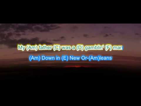 Animals' 'The House of the Rising Sun' with Chords & Lyrics 🎸