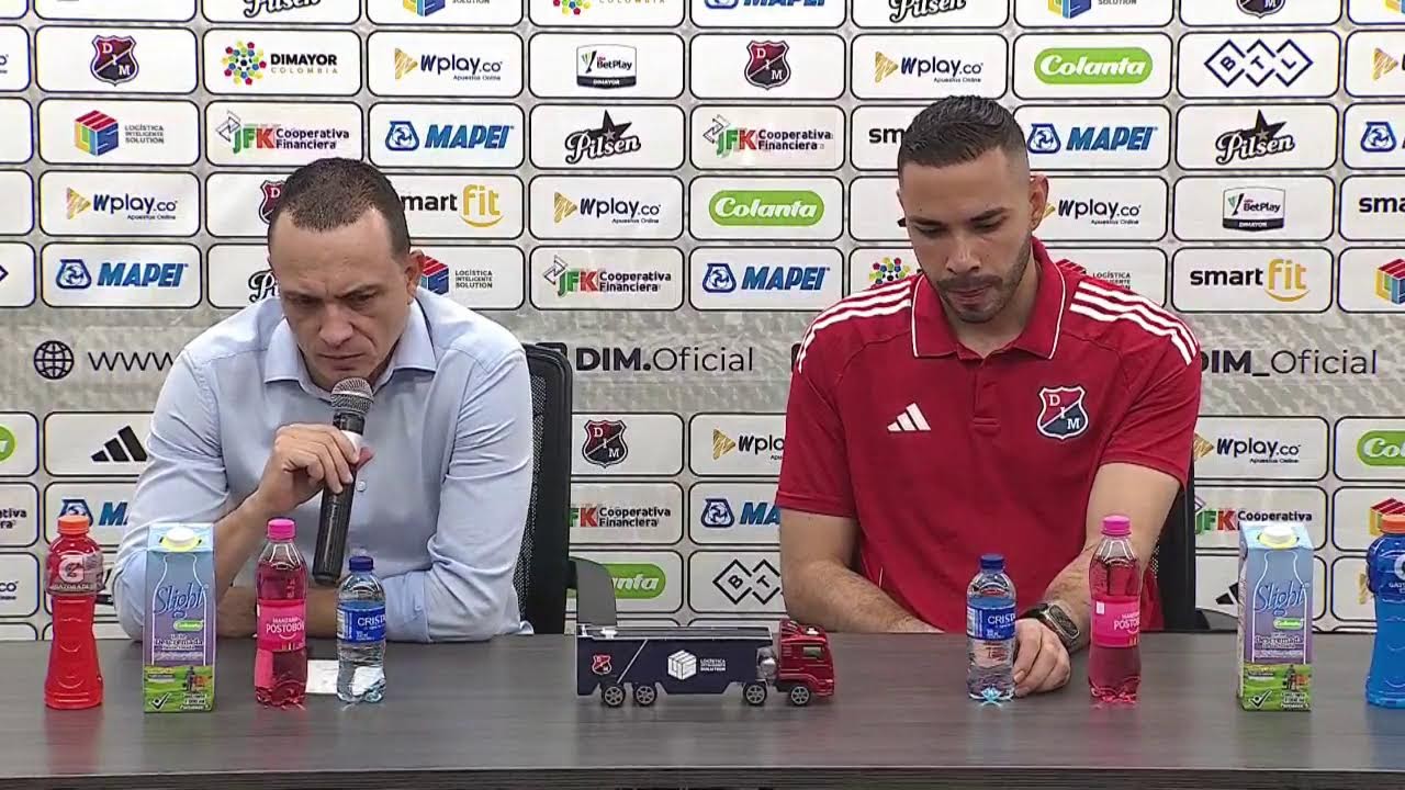 Medellín Press Conference After Match with Junior ⚽