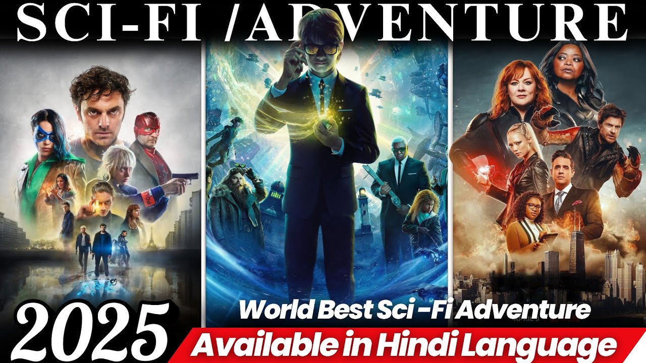 Top 7 Hindi Dubbed Sci-Fi & Action Movies on Netflix (2023-24) 🚀