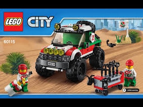 LEGO City 60115 Off-Road 4x4 Assembly Guide