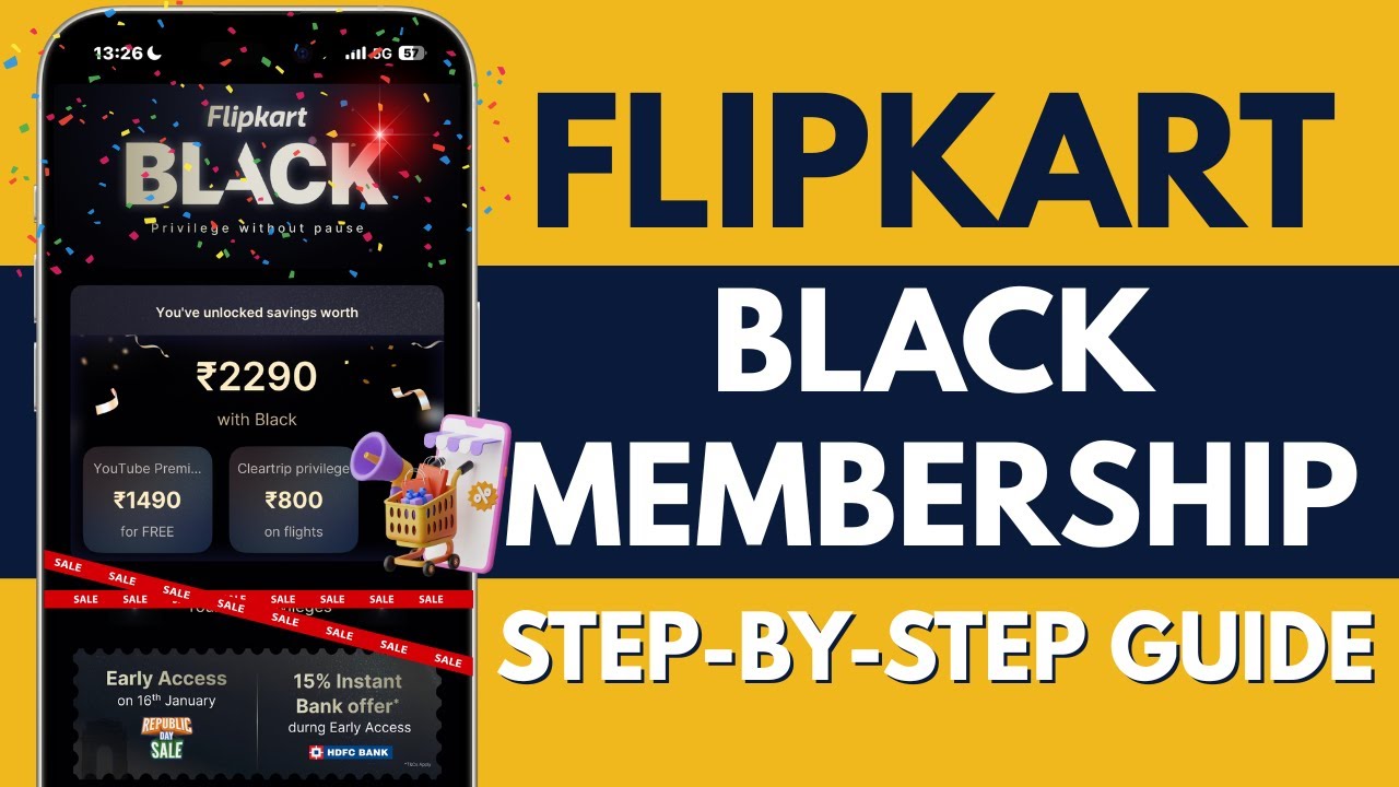 How to Get Flipkart Black Membership 2026? Buy Flipkart Plus Membership Benefits in Simple Steps